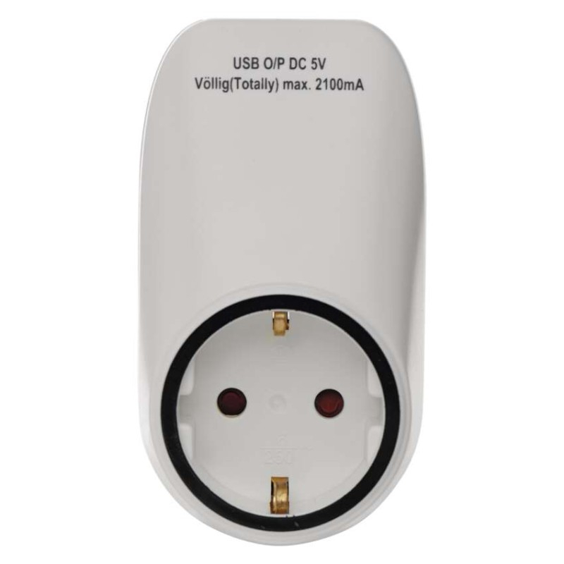 Socket with 2× USB SCHUKO [2]