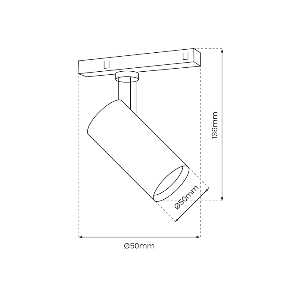 SPOT LED 10 W PENTRU SINA MAGNETICA [6]