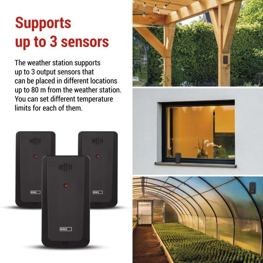 STATIE METEO WIRELESS GOSMART E8610 CU WI-FI [8]