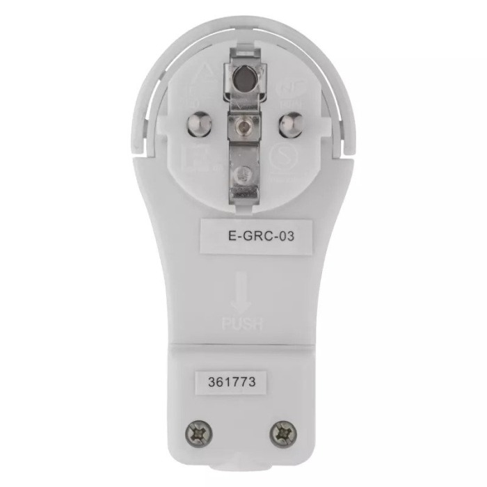 STECHER UNGHIULAR PLAT, ALB [2]