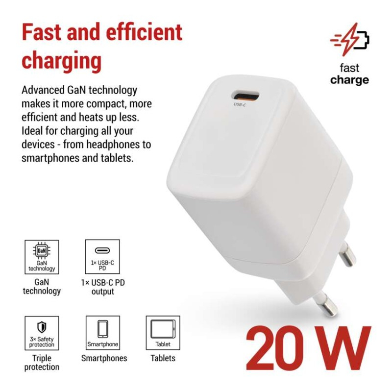 Universal USB GaN Charger PD 20 W max. [3]