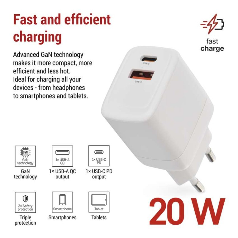 Universal USB GaN Charger PD 20 W max. [3]