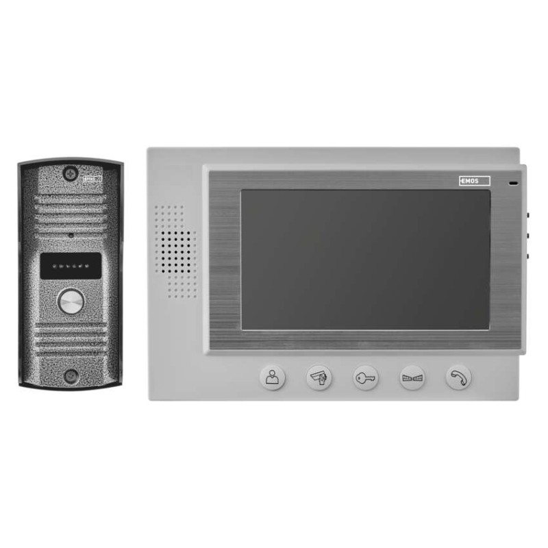 Video Door Phone + Camera Unit EM-07HD [2]