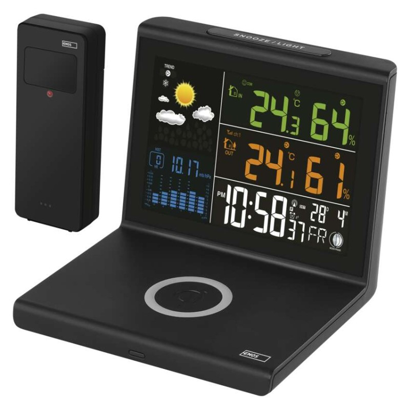 Weather station with QI charging E8010 [1]