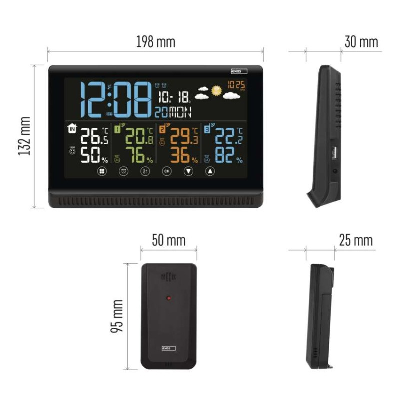 Wireless Digital Weather Station E8614 [3]