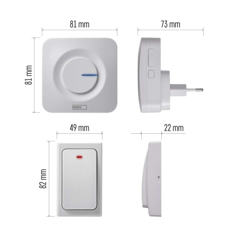 Wireless Doorbell P5729 [3]