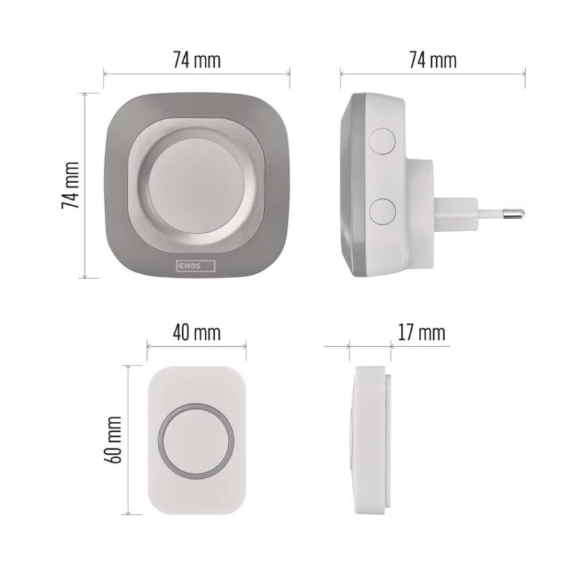 Wireless Doorbell P5733S [2]