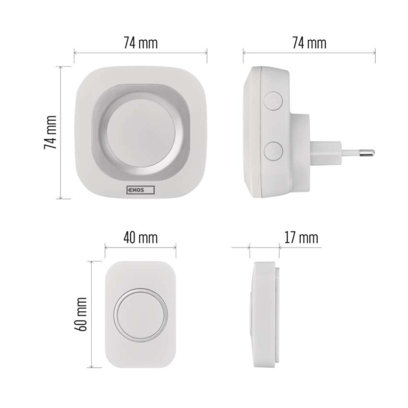 Wireless Doorbell P5733W [3]