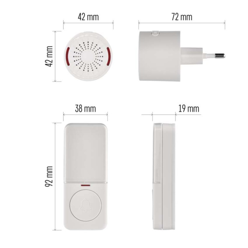 Wireless Doorbell P5734 [2]