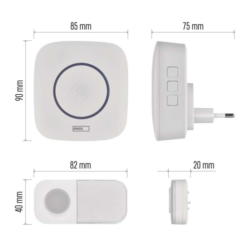Wireless Doorbell P5737 [3]