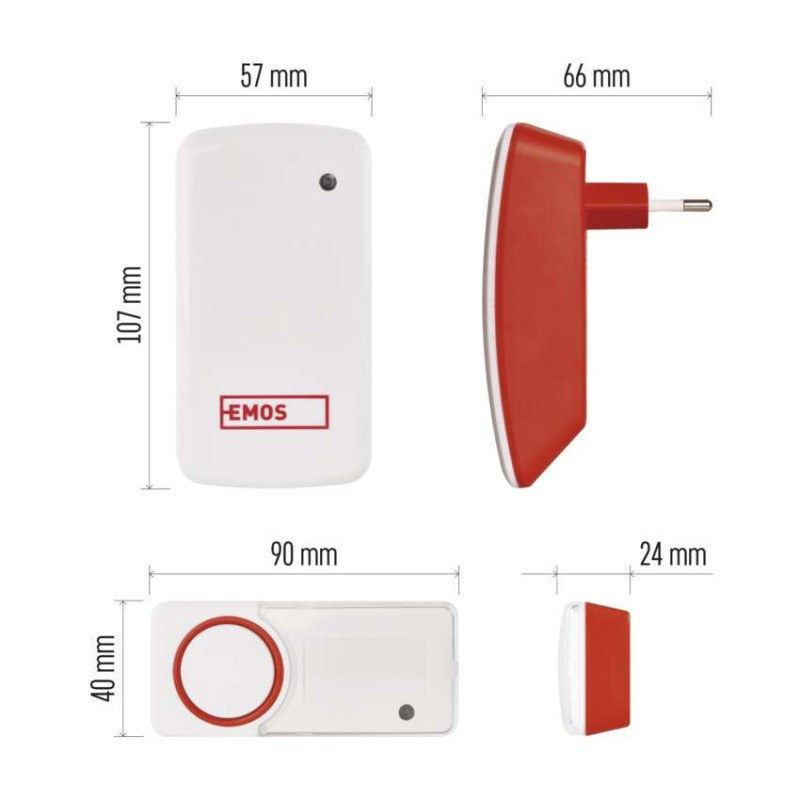 Wireless Doorbell P5750.2T [3]