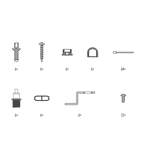6 wires for LED panel 120×30 cm [2]