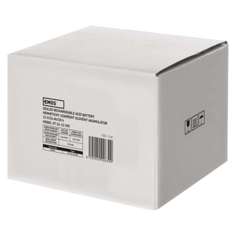 ACUMULATOR ACID SIGILAT SLA 12V 26AH L2 [6]