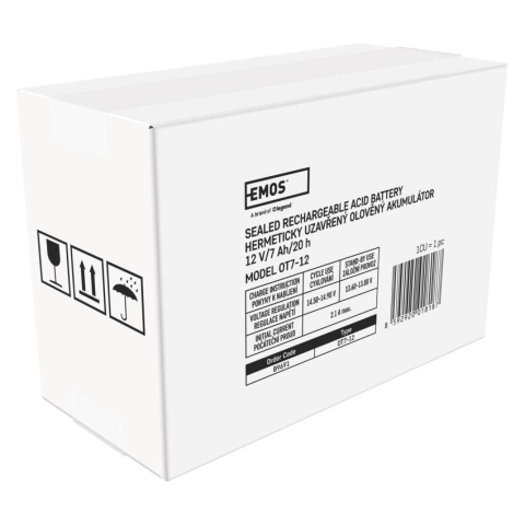 ACUMULATOR ACID SIGILAT SLA 12V 7AH [10]