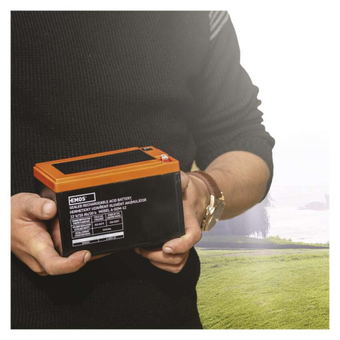 ACUMULATOR SLA DE TRACTIUNE 12V 15AH-FASTON 6.3MM [4]