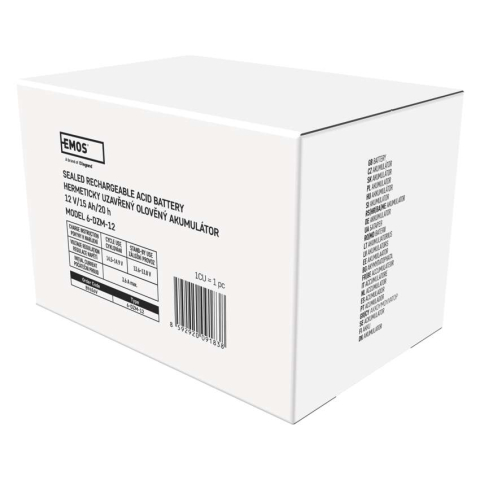 ACUMULATOR SLA DE TRACTIUNE 12V 15AH-FASTON 6.3MM [12]