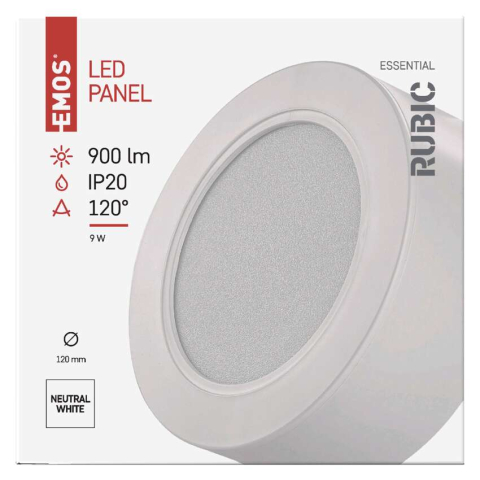 APLICA LED RUBIC 9W 4000K IP20 [6]