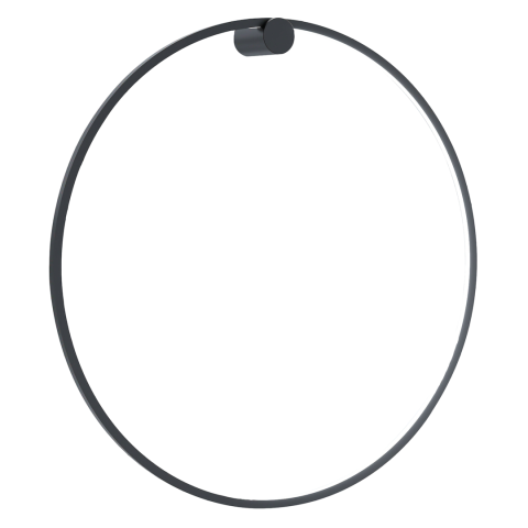 Corpuri de iluminat interior - APLICA SATURNO NEGRU 46 W