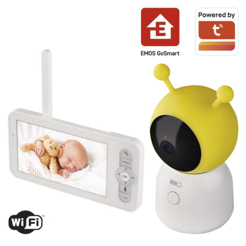 BABY MONITOR GOSMART IP-500, ROTATIV CU ECRAN SI WI-FI [15]