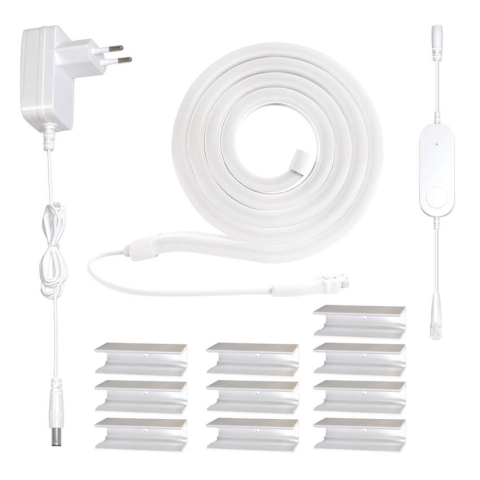 BANDA LED FLEXIBILA GOSMART NEON, 3 M, RGBIC, DIMABILA, WI-FI [13]