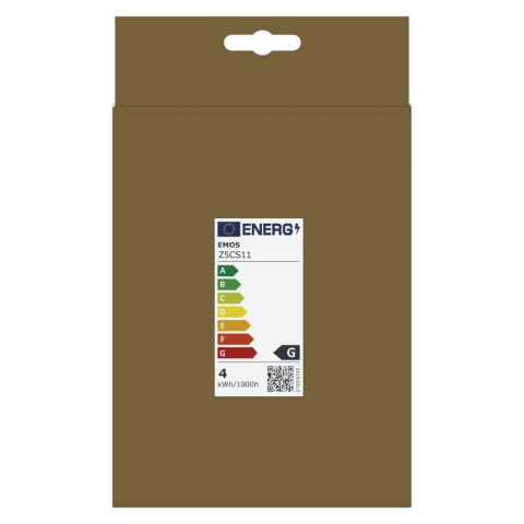 BEC LED DECO G130SRA E27, 4W, 220LM, FLAME [8]