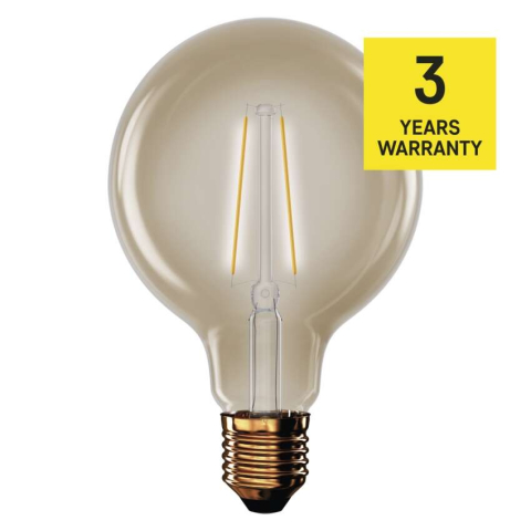 BEC LED DECO G95, E27, 4,5W, 420LM, FLAME [2]