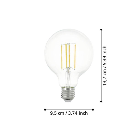 BEC LED E27,8 W, 2700 K [1]