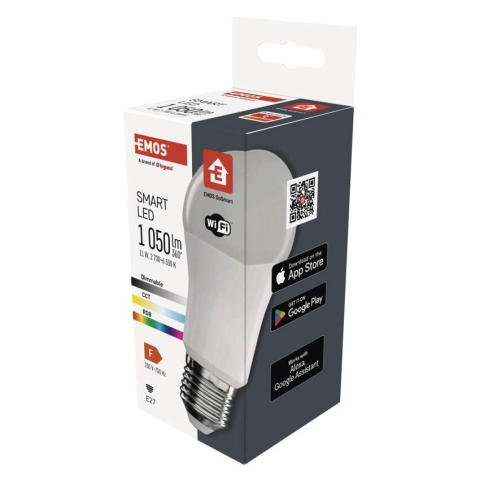 BEC LED INTELIGENT GOSMART A60, E27, 11W, RGB, DIMABIL, WI-FI [1]