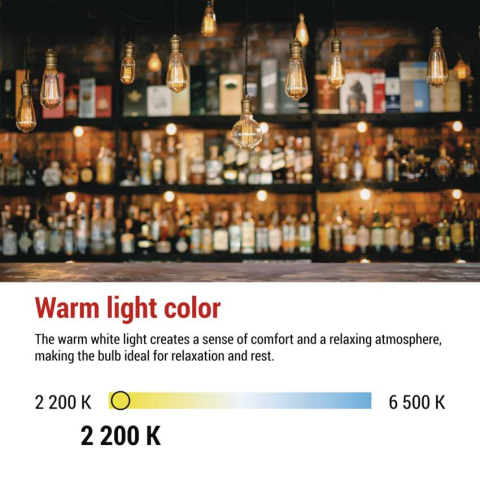 BEC LED VINTAGE A60 E 27, 4.5 W, 420 LM, 2200 LM [4]