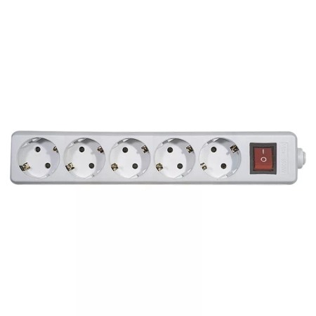 Fise, prize, accesorii - MULTIPRIZA SCHUKO, 5 PRIZE, CU INTRERUPATOR(FARA CABLU)