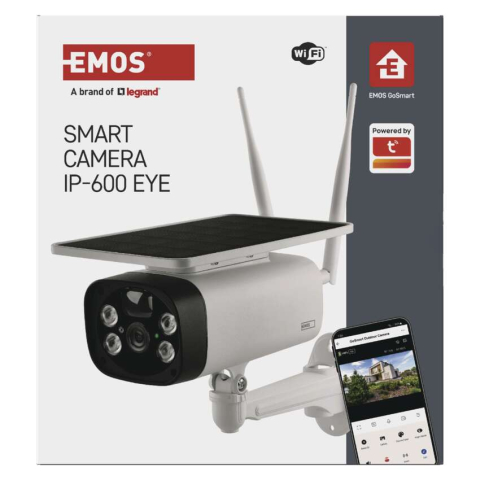 CAMERA SUPRAVEGHERE EXTERIOR GOSMART IP-600 EYE, CU BATERIE SI PANOU SOLAR, WI-FI [12]