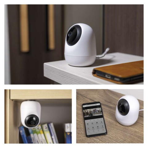 CAMERA SUPRAVEGHERE GOSMART IP-220W, ROTATIVA, WI-FI, PENTRU INTERIOR [21]