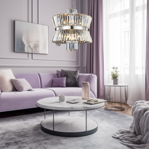 CANDELABRU AURELIA II CHROME [3]