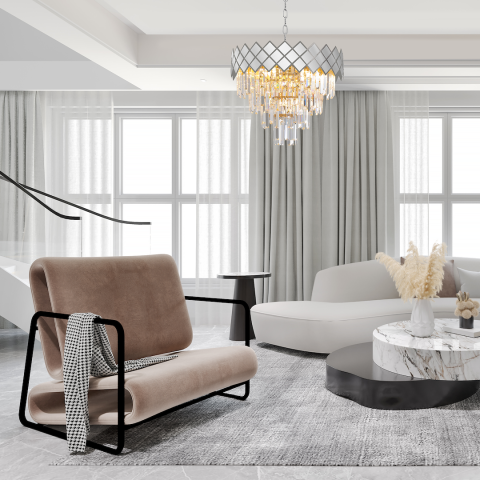 CANDELABRU CARISMA CHROME [3]