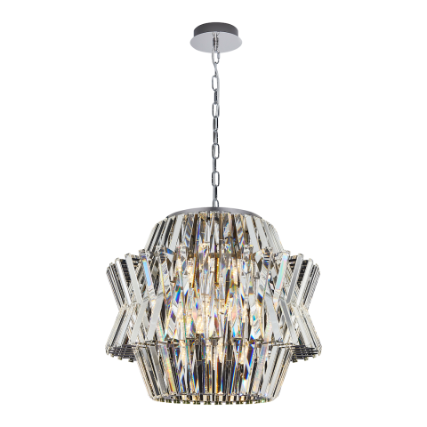 Corpuri de iluminat interior - CANDELABRU CROWN CHROME