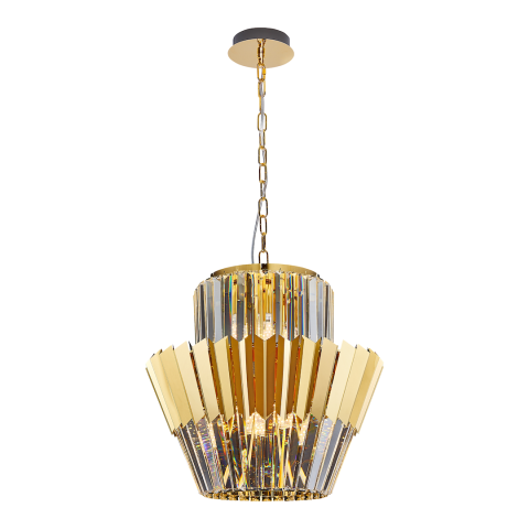Corpuri de iluminat interior - CANDELABRU DONNA AURIU MIC