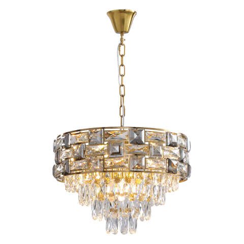 Corpuri de iluminat interior - CANDELABRU LUXURIA AURIU MARE