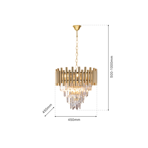 CANDELABRU MADISON AURIU [7]