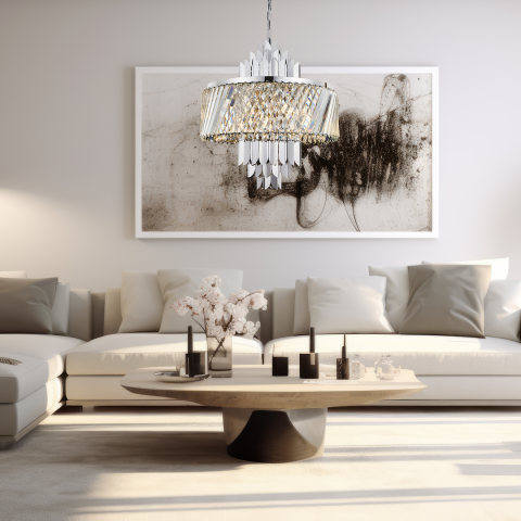 CANDELABRU MARGOT CHROME MARE [3]
