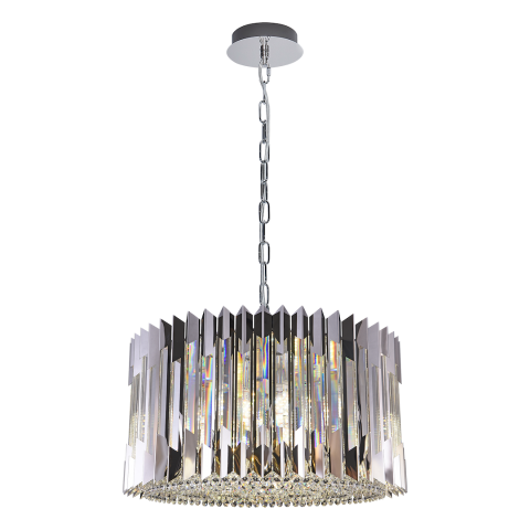 Corpuri de iluminat interior - CANDELABRU RITZ CHROME MARE
