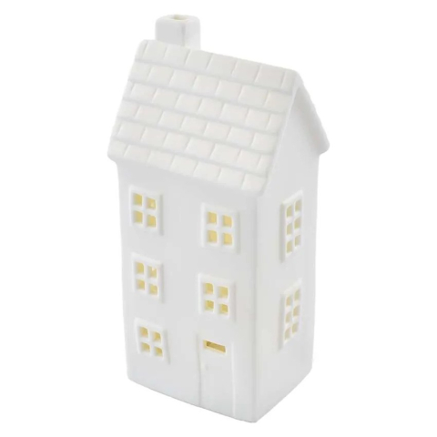 Decoratiuni - CASUTA CERAMIC CU LED MIC