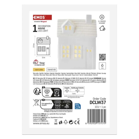 CASUTA CERAMICA CU LED [3]