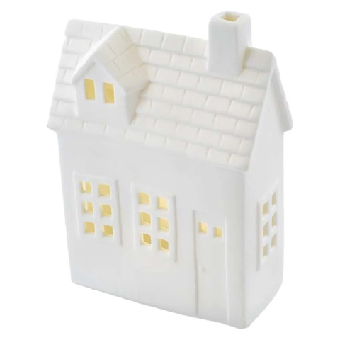 Decoratiuni - CASUTA CERAMICA CU LED