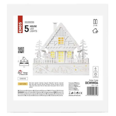 CASUTA DE CRACIUN CU LED [4]