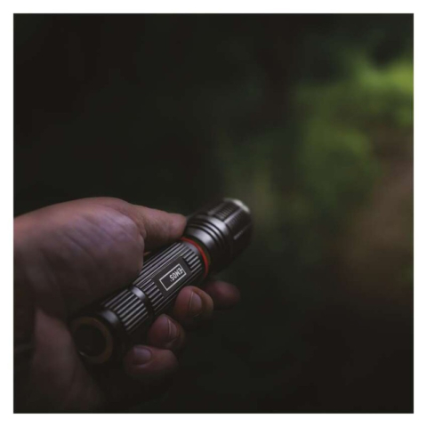 COB LED + LED Flashlight, 230 lm, 3× AAA, Focus [1]