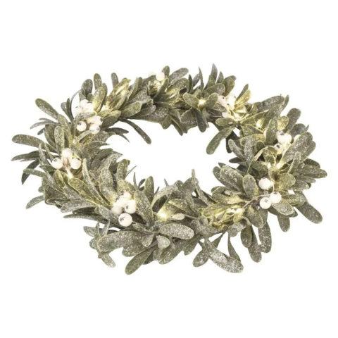 Iluminat festiv - COROANA DE PERLA DE GHEATA