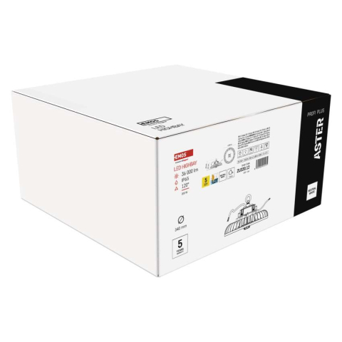 CORP DE ILUMINAT TIP HIGHBAY ASTER, 200W, IP65, 4000K [8]