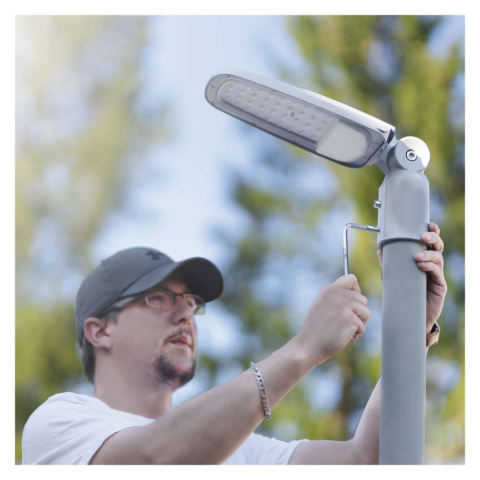 CORP ILUMINAT STRADAL LED SOLIS 30W 3600LM 3000K [9]