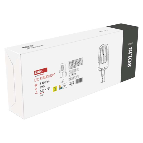 CORP ILUMINAT STRADAL LED SOLIS 70W 8400LM 4000K [13]