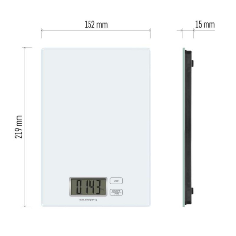 Digital kitchen scale EV014 [1]